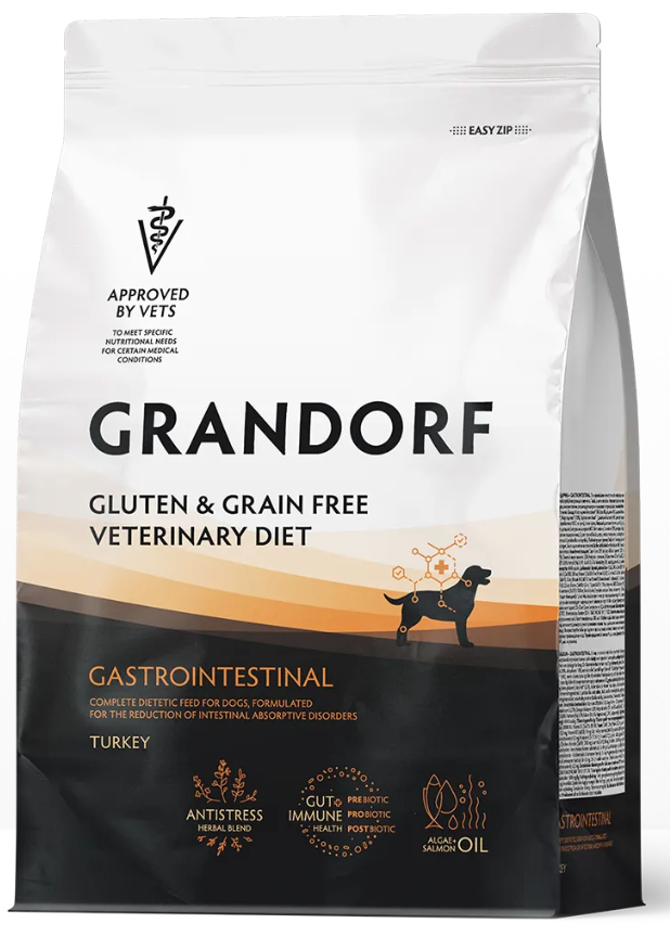 Корм Grandorf VET GASTROINTESTINAL при острых расстройствах пищеварения для собак