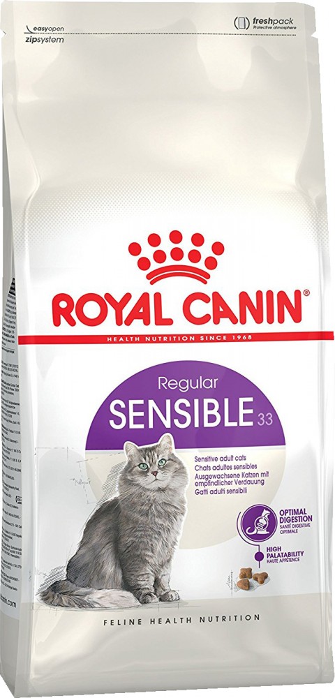 Корм Royal Canin Sensible для кошек с чувствительным пищеварением