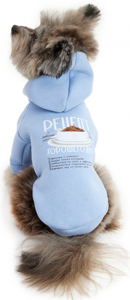 Толстовка для собак LionPets Рецепт LPK-0433 (Размер 4XL (спинка 54 см))