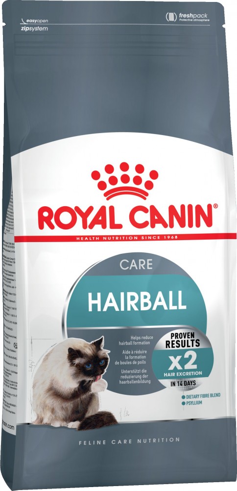 Корм Royal Canin Hairball Care "Вывод шерсти"