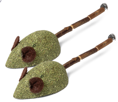 Игрушка для кошек из мататаби "Мышки", 40/100мм, серия NATURAL, Triol