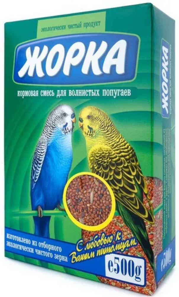 Корм Жорка для волнистых попугаев 500 г