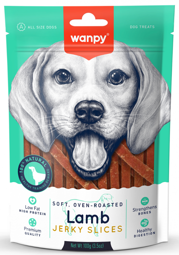 Wanpy Dog соломка из мяса ягненка 100 г