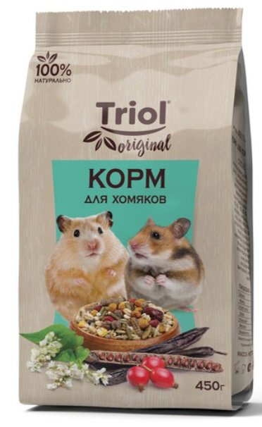 Корм Триол для хомяков, 450г, Original