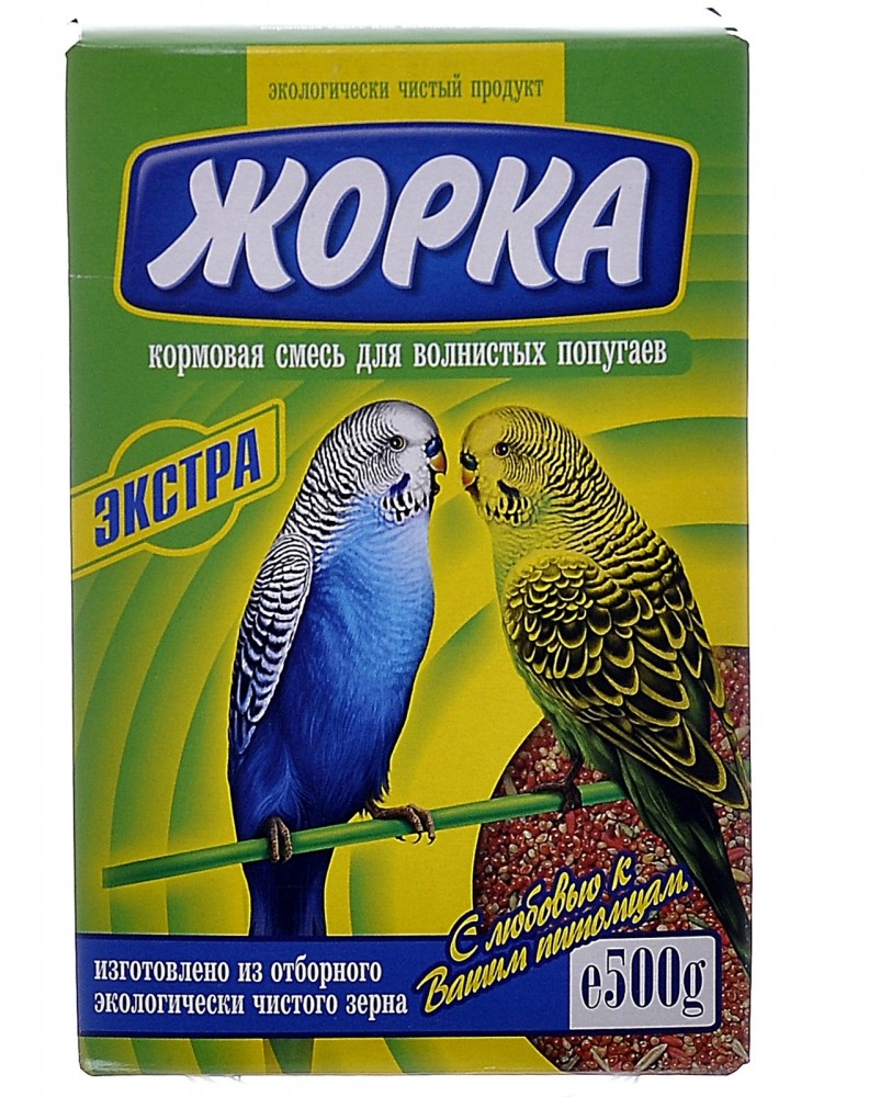 Корм Жорка для волнистых попугаев "Экстра" 500 г