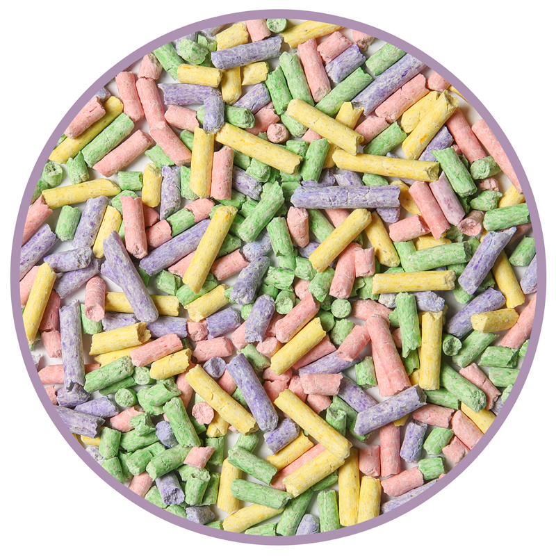 Наполнитель для кошек Cat Step Tofu Tutti Frutti комкующийся растительный 12 л-5,62кг