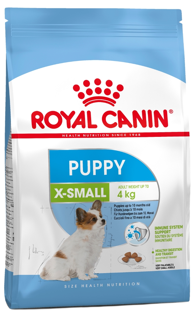 Корм Royal Canin X-Small Junior для щенков карликовых пород