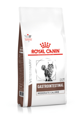Корм Royal Canin Gastrointestinal MODERATE CALORIE для кошек при лечении ЖКТ (низкокалорийный)