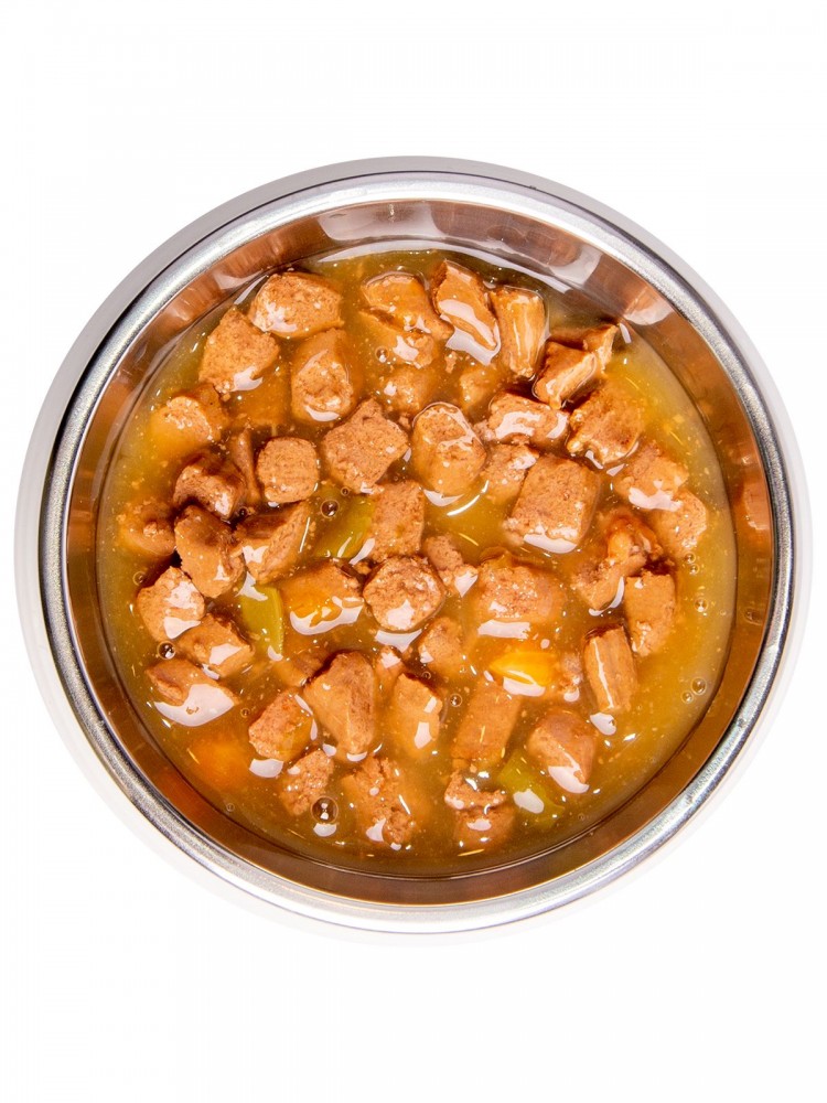 Влажный корм Monge Cat BWild GRAIN FREE паучи из лосося с креветками и овощами для стерилизованных кошек 85г